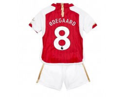 Arsenal Martin Odegaard #8 Hemmaställ Barn 2023-24 Kortärmad (+ Korta byxor)